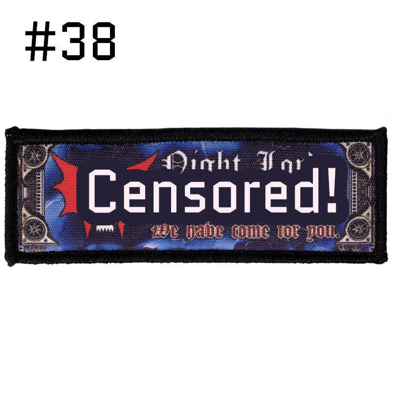 #38 Night Talons of Vharr Stoff Patch TAC-HAMMER