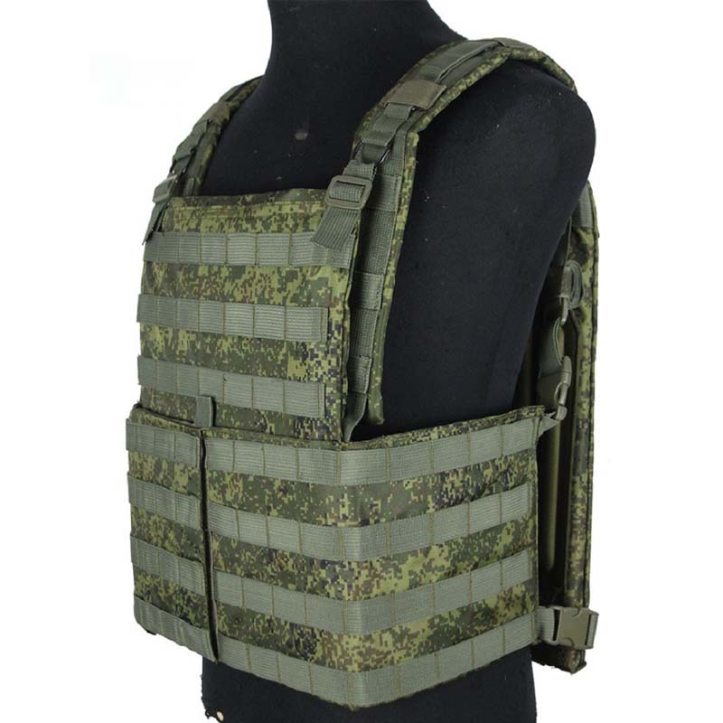 Russian 6B46 Plate Carrier – Replica with Dummy Plates & Chest Rig Option (Airsoft & Tactical)