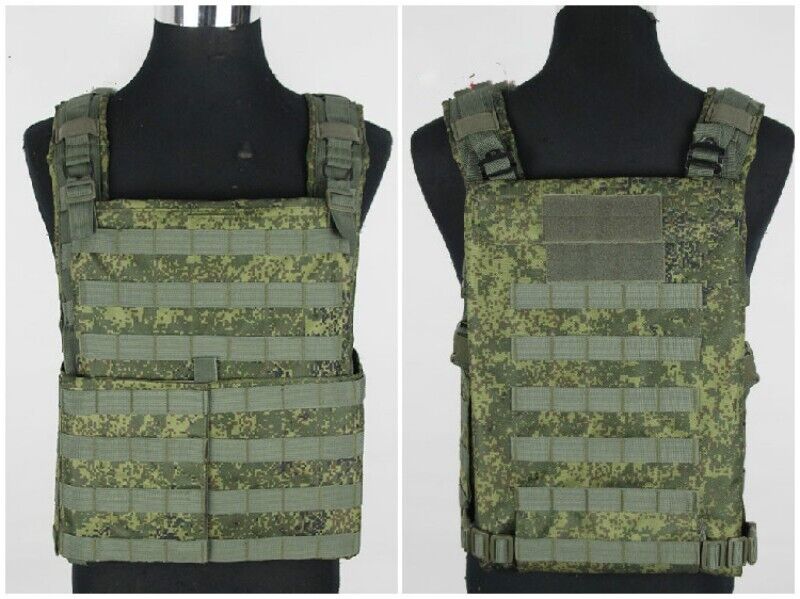 Russian 6B46 Plate Carrier – Replica with Dummy Plates & Chest Rig Option (Airsoft & Tactical)