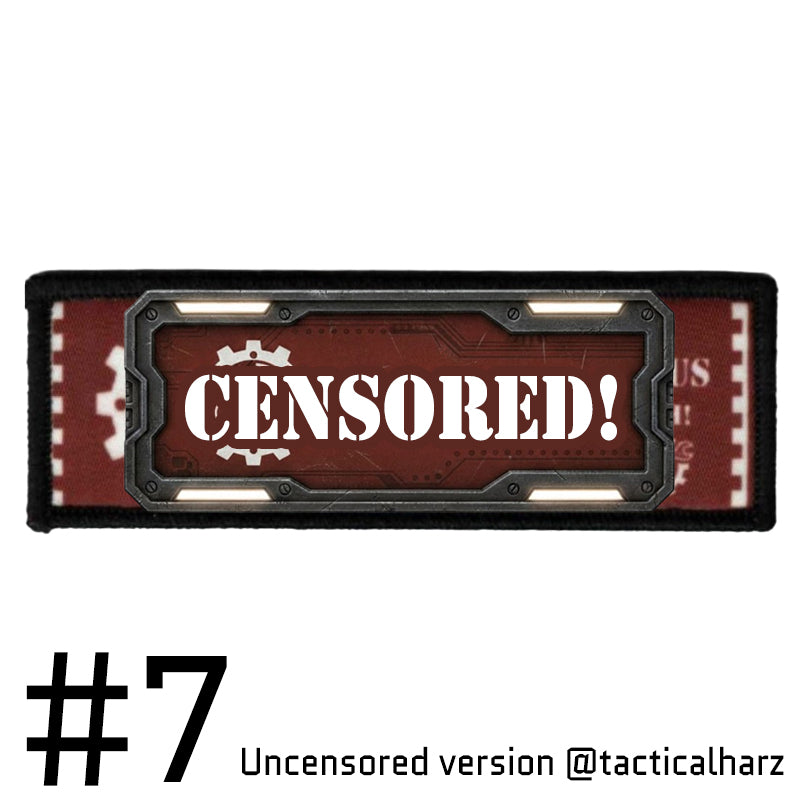 #7 Forge Priests of Mechara Velcro Patch TAC-HAMMER