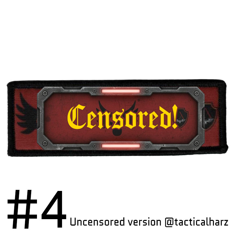 #4 Crimson Seraphs – Requiem Company Velcro Patch TAC-HAMMER