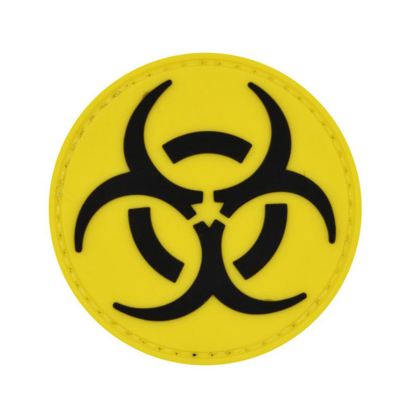 Biohazard Biological Hazard PVC Airsoft Patch Biohazard Softair Velcro Patch