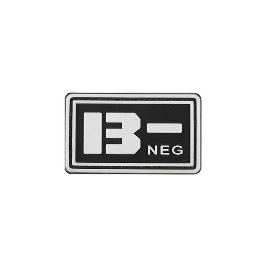 Blood Group B- Negative Airsoft Patch Type B - Softair Velcro Patch