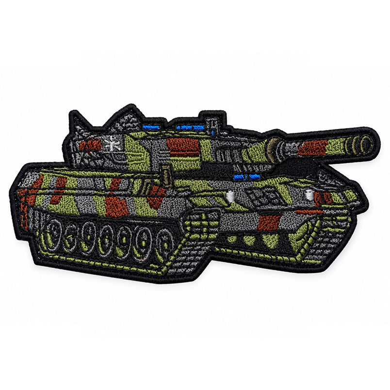 Bundeswehr Leopard 2 Panzer Patch Embroidery Nylon Klett Aufnäher