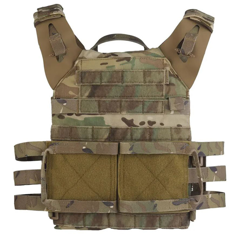 Leichte JPC 2.0 Replika Plattenträger-Weste – modulare Low-Profile-Weste für Airsoft & Training (kompatibel mit AVS Flaps, Zip-On Panels, MOLLE)