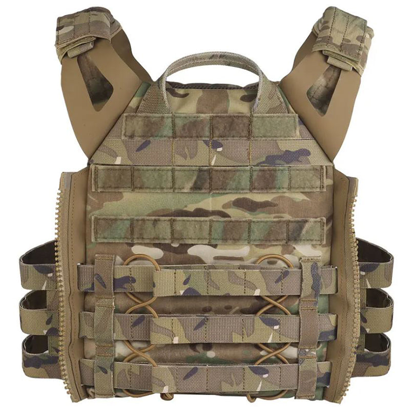 Leichte JPC 2.0 Replika Plattenträger-Weste – modulare Low-Profile-Weste für Airsoft & Training (kompatibel mit AVS Flaps, Zip-On Panels, MOLLE)
