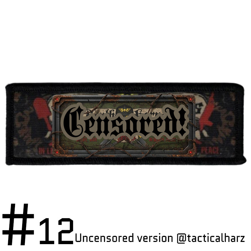 #12 Dirt Corps of Kraag Trench Fanatics Velcro Patch TAC-HAMMER