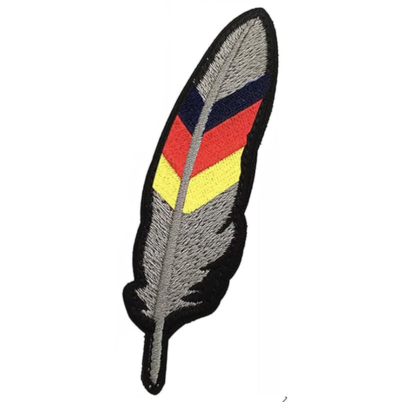 German Flag Feather Airsoft Patch Flag German Softair Velcro Patch