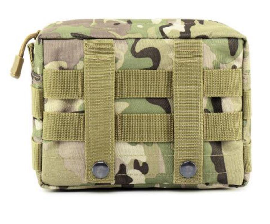 MOLLE EDC tool bag – Tactical Utility Pouch with Velcro & Zipper
