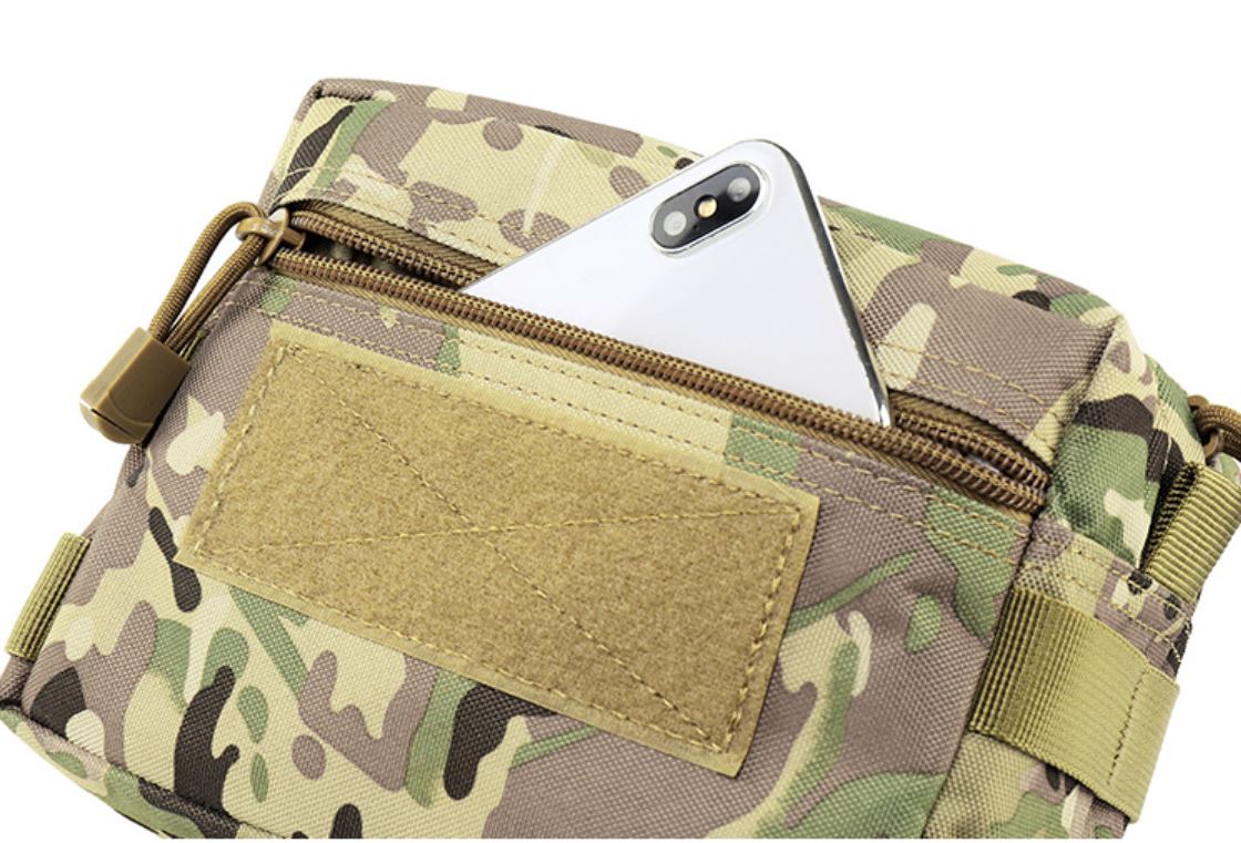 MOLLE EDC tool bag – Tactical Utility Pouch with Velcro & Zipper