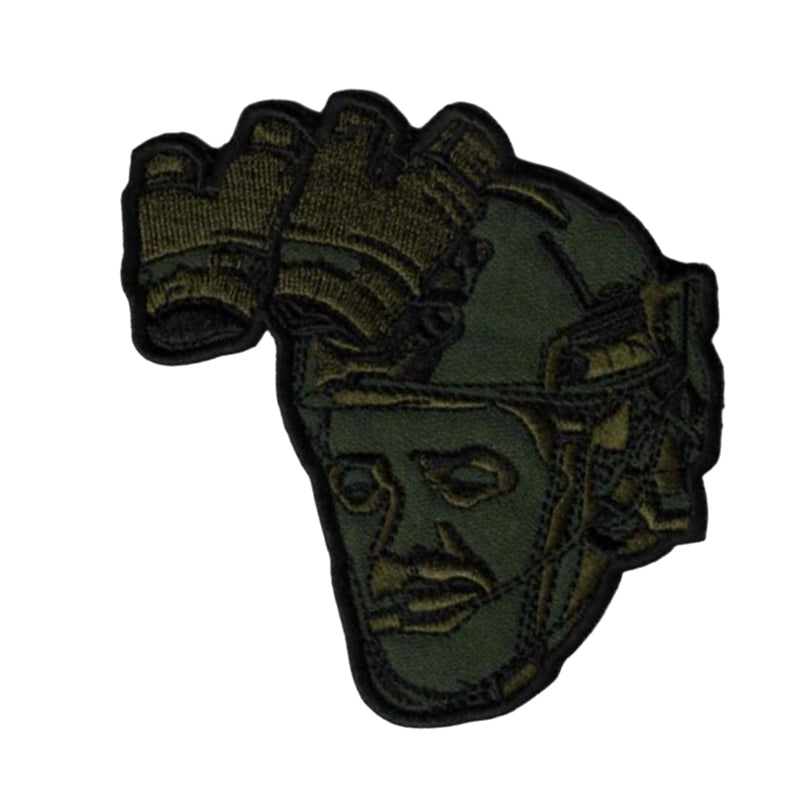 El Risitas Laughing Meme Velcro Patch Night Vision GPNVG-18 Operator Velcro Patch