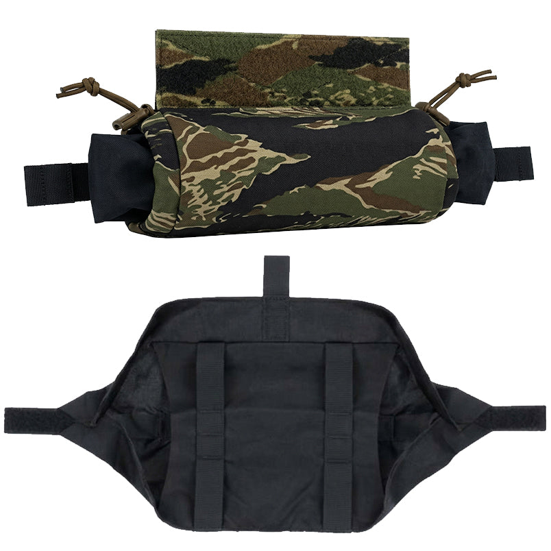 FCPC V5 Plate Carrier Full Set Replica – Modular Tactical Plate Carrier incl. Trauma Roll & GP Pouches | Tiger Stripe Camo