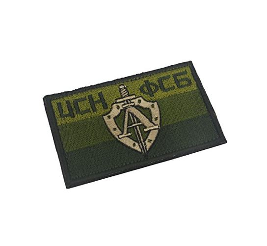 FSB Alfa Antiterror Airsoft Velcro Patch Russia Flag Softair Velcro Patch
