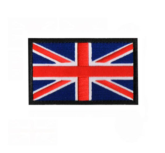 Tactical Union Jack Flag Fabric Velcro Patch Great Britain UK