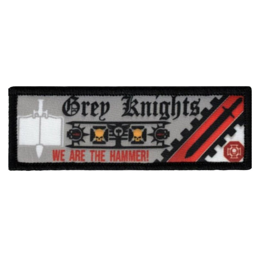 Grey Knights Demon Hunters Velcro Patch Space Marine Chapter Velcro Patch