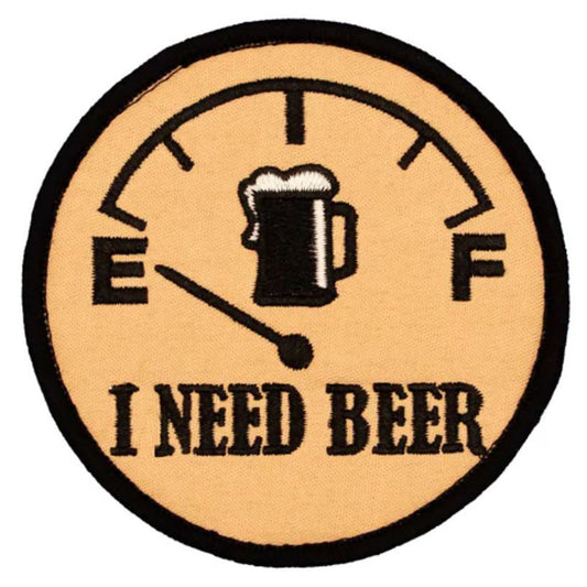 I Need Beer Velcro Patch I Need Beer Velcro Patch