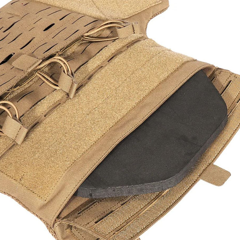 Lasercut Full Body Armor Airsoft Plattenträger Softair Protection Plate Carrier