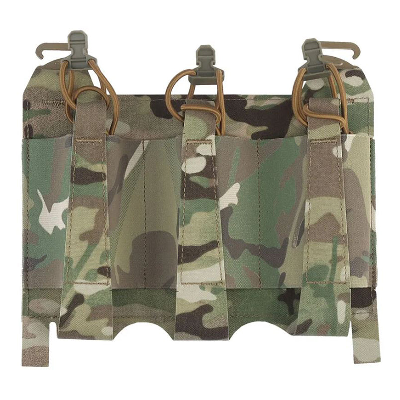 Low-Profile Triple Elastic AR Front Flap – G-Hook-kompatibel & ultra-flach (für 5.56 / 7.62 Magazine)