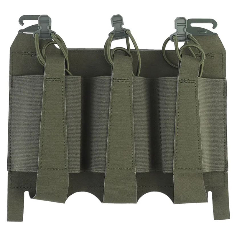Low-Profile Triple Elastic AR Front Flap – G-Hook-kompatibel & ultra-flach (für 5.56 / 7.62 Magazine)