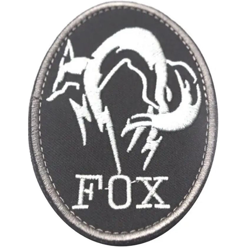 metal gear solid velcro patch Metal Gear Solid Cosplay Velcro Patch Fox Force Operation X Klett Aufn – Tactical Harz