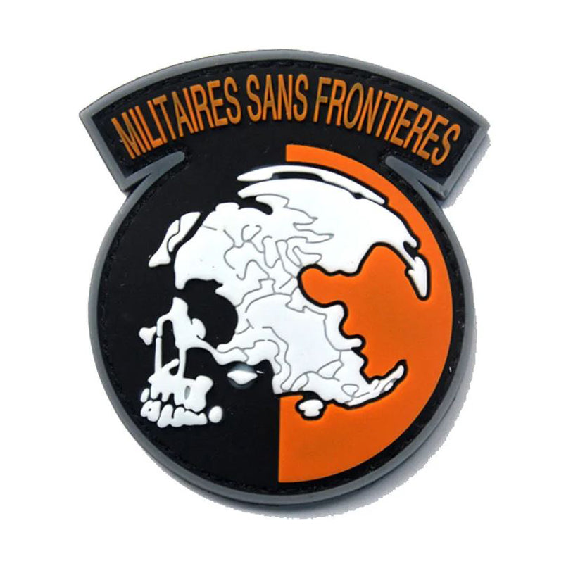 Militaires Sans Frontieres Velcro Patch Metal Gear Solid Snake Velcro Patch