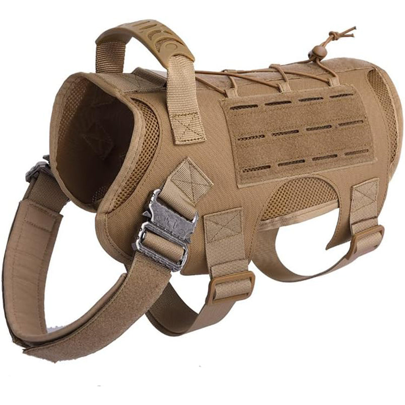 Molle Lasercut Police Dog Harness Harness for Dogs