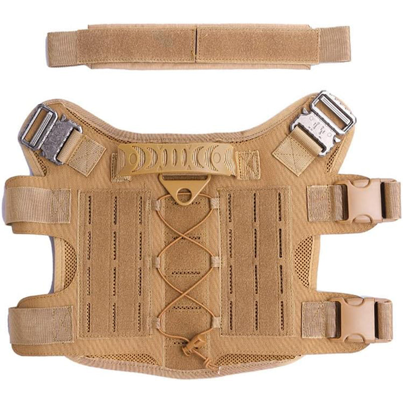 Molle Lasercut Police Dog Harness Harness for Dogs