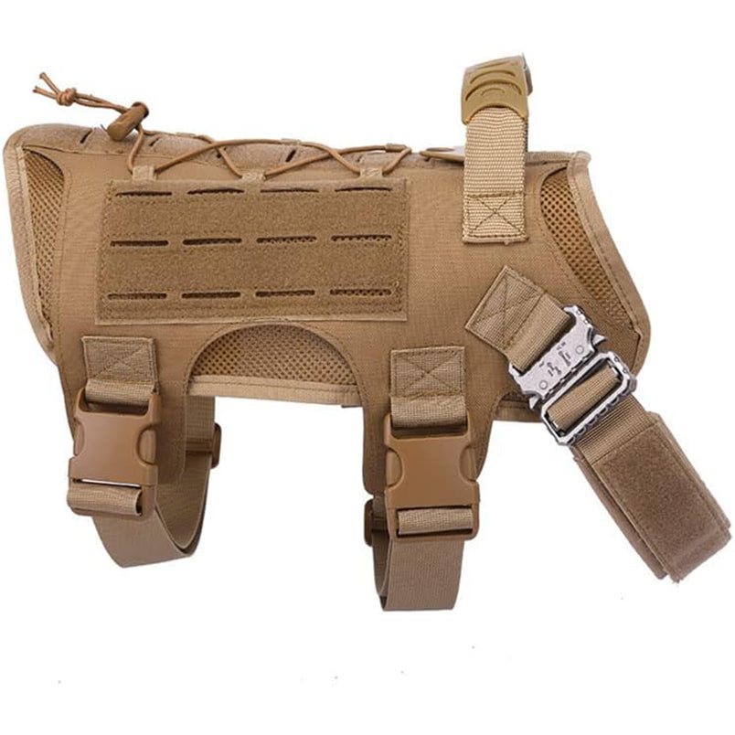 Molle Lasercut Police Dog Harness Harness for Dogs