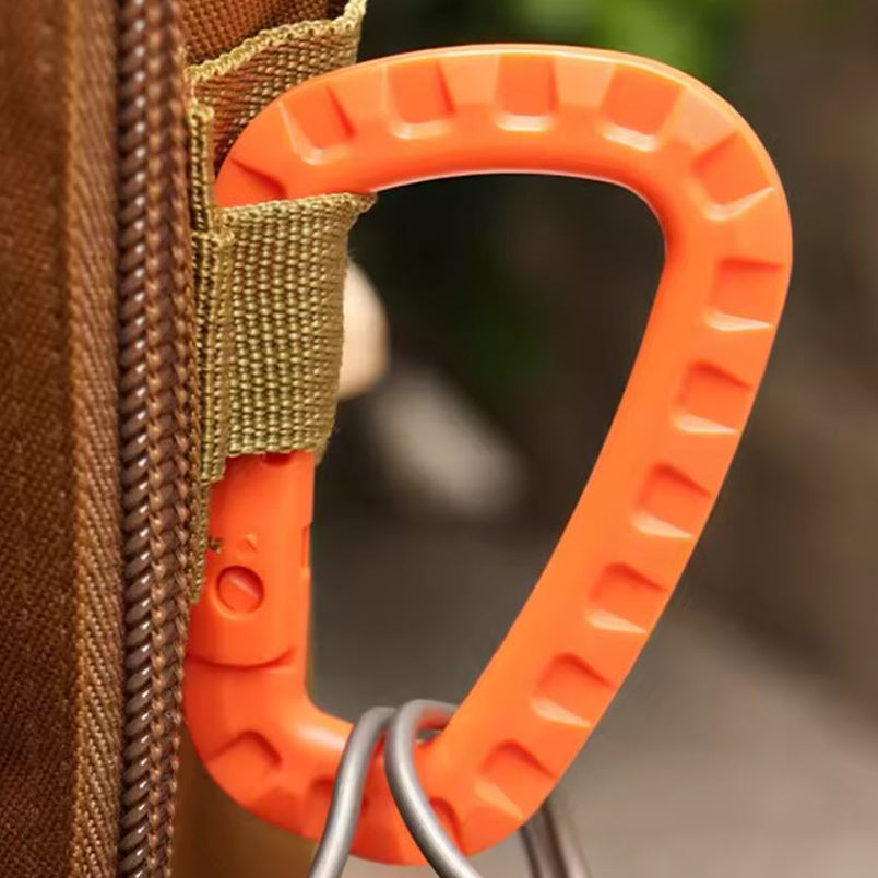 Molle Tactical Carabiner Hook Outdoor Carabiner made of plastic