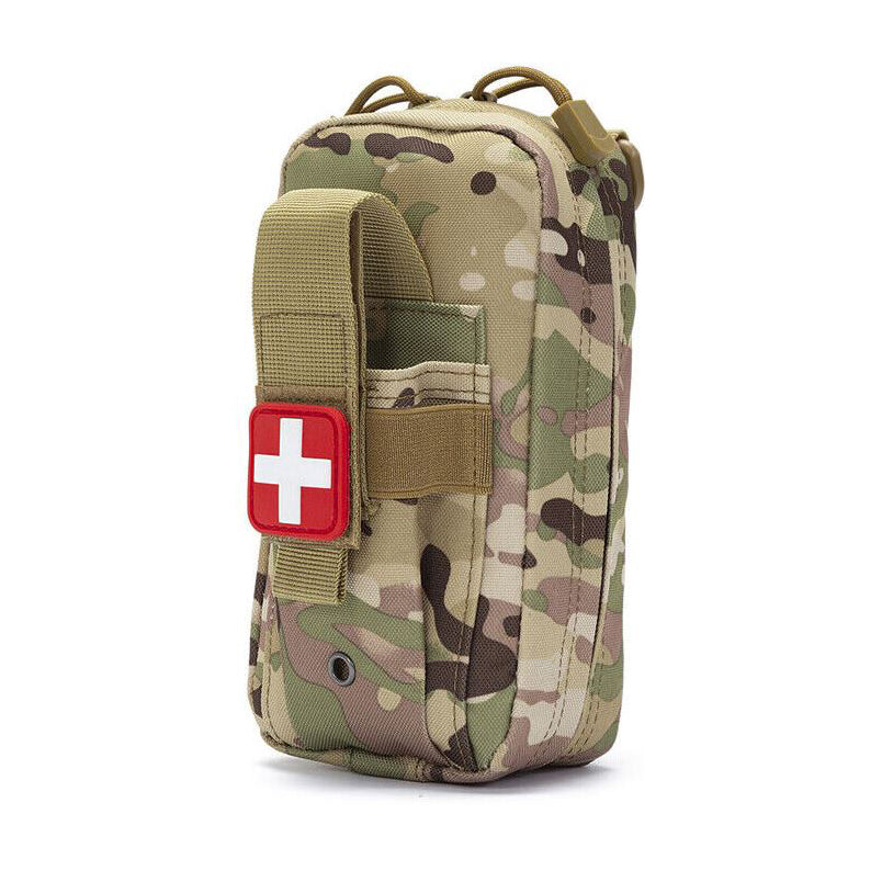 Kompakte MOLLE Erste-Hilfe-Tasche – Taktisches IFAK mit Tourniquet-Fach