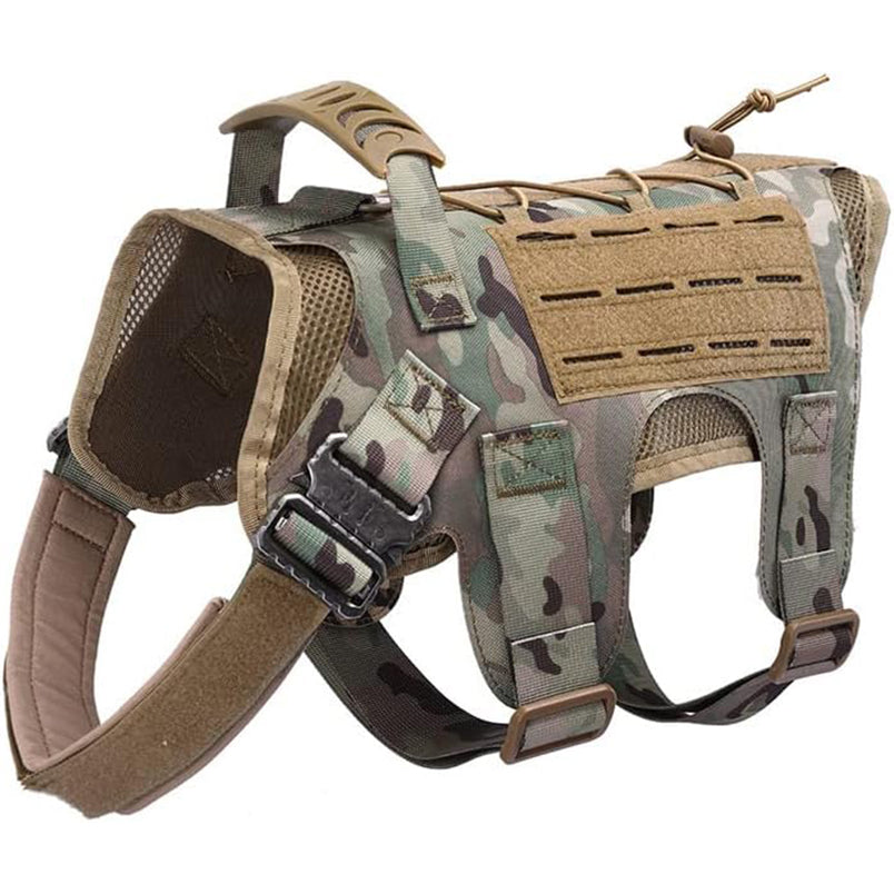 Molle Lasercut Police Dog Harness Harness for Dogs