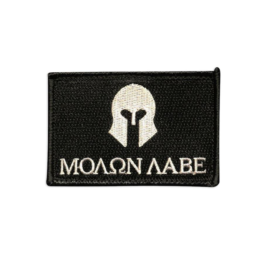 Molon Labe Airsoft Patch Spartan Head Spartan Softair Velcro Patch