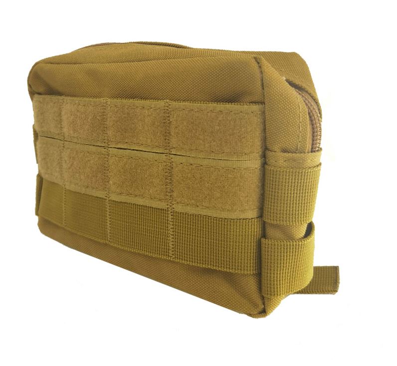 Tactical belt bag MOLLE compatible – Compact tool pouch for airsoft & bushcraft