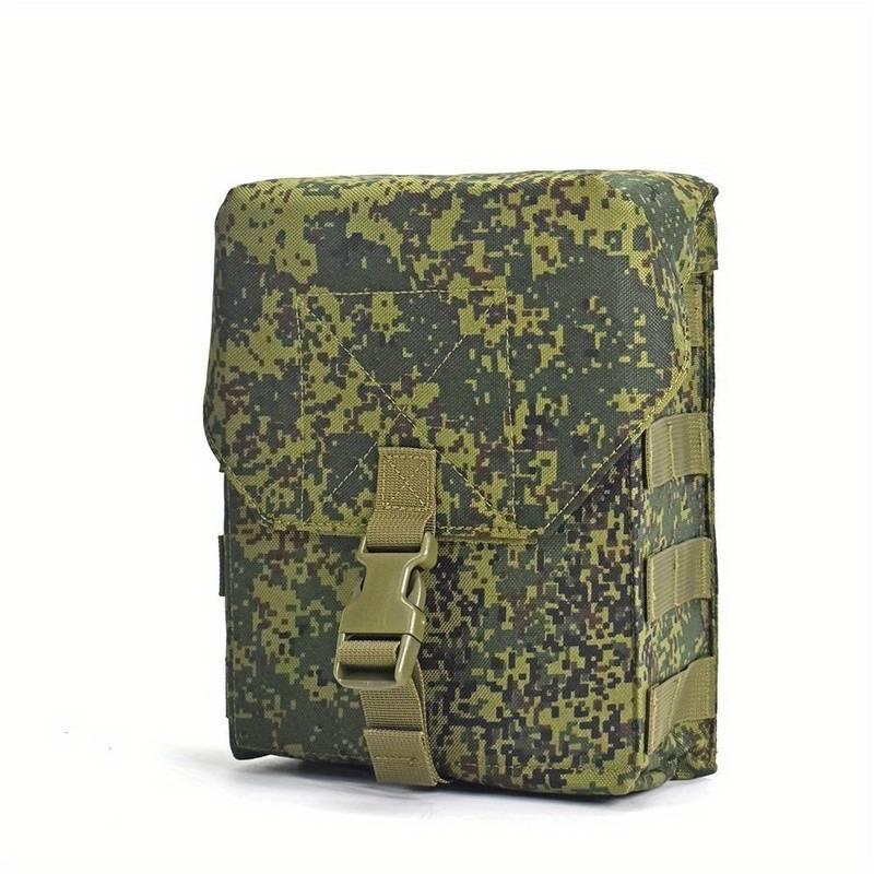 PKM Magazintasche MOLLE – EMR / A-TACS FG Camouflage für 6SH117 & russische Trägerwesten