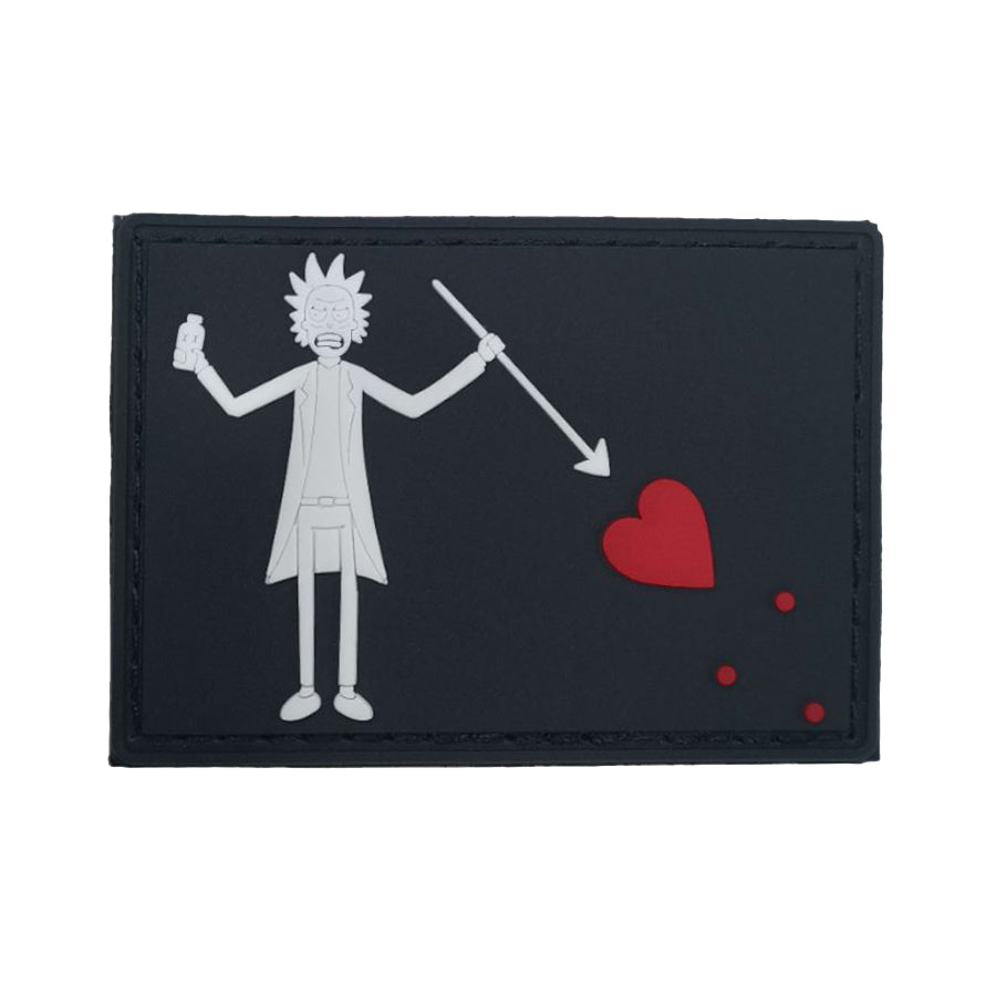 Rick and Morty Airsoft Patch Blackbeard Pirate Patch