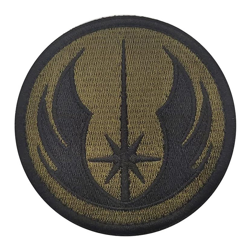 Star Wars Velcro Airsoft Patch Jedi Order Softair Velcro Patch Olive