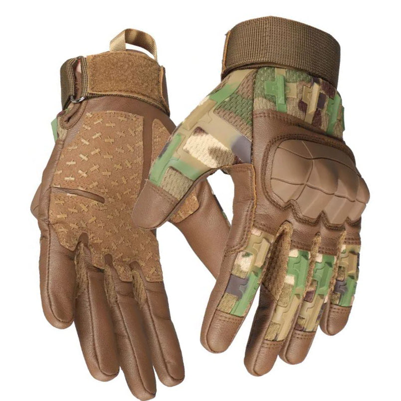 Tactical Full Finger Airsoft Gloves Airsoft Bushcraft Gloves Multicam