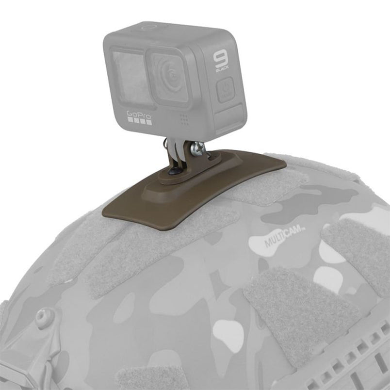 Tactical GoPro Airsoft Helmet Mount Softair Helm Kamera Klett Halterung