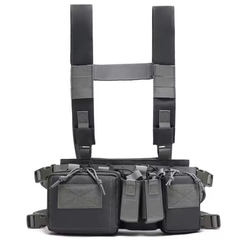 Tactical Chest Rig – Lightweight & versatile carrier for airsoft, paintball & outdoor
