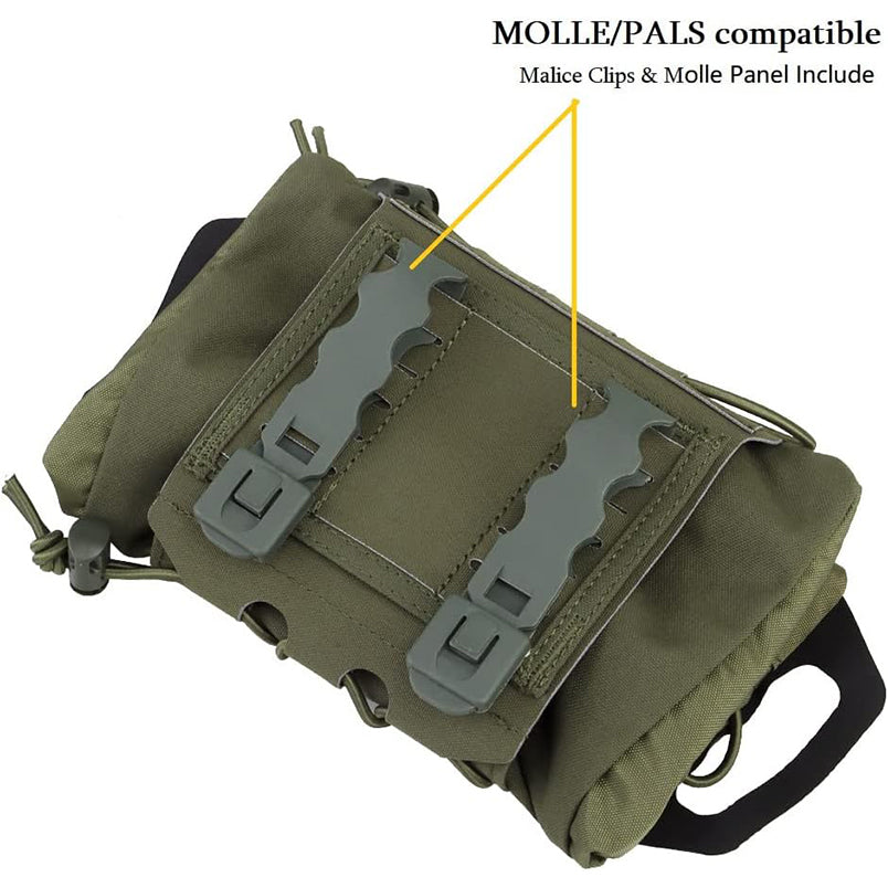 Tactical IFAK Pull Pouch – MOLLE first aid pouch with quick access