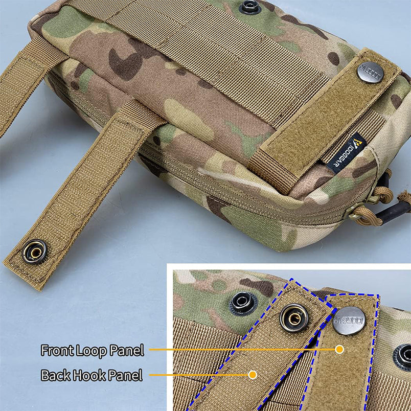 Tactical MOLLE Dump/Utility Bag – Dual-Purpose EDC Bag