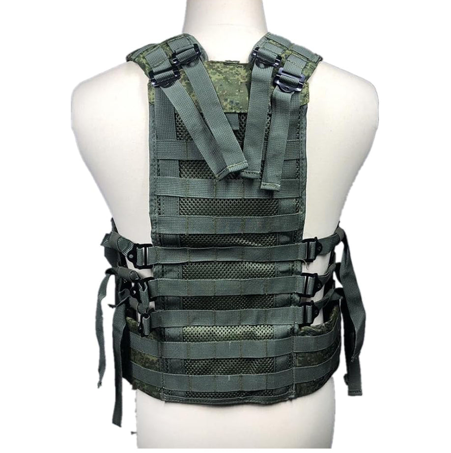 Tactical Vest 6Sh117 Replica – MOLLE Vest Russian EMR with Magazine Pouches & Equipment Pouches
