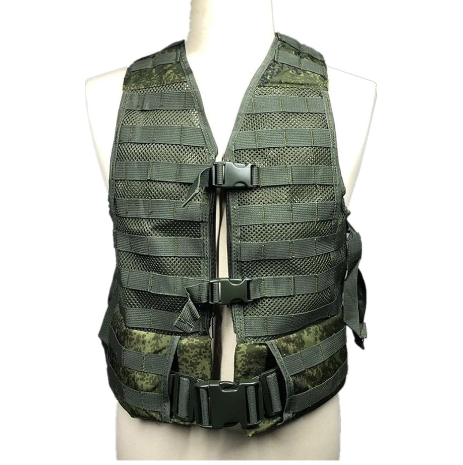 Tactical Vest 6Sh117 Replica – MOLLE Vest Russian EMR with Magazine Pouches & Equipment Pouches