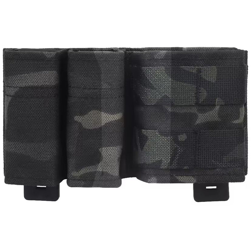 Taktische 1+2 KYWI Replica Magazintasche – Shorty-Pouch mit Kydex-Einsatz für 5.56 & 9mm (MOLLE-kompatibel)