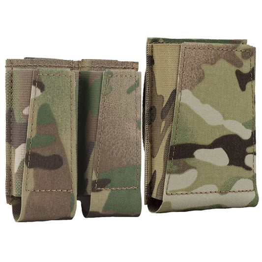 Tactical Magazine Pouch Set for Rifle & Pistol – MOLLE Compatible (Replica GBRS Style)