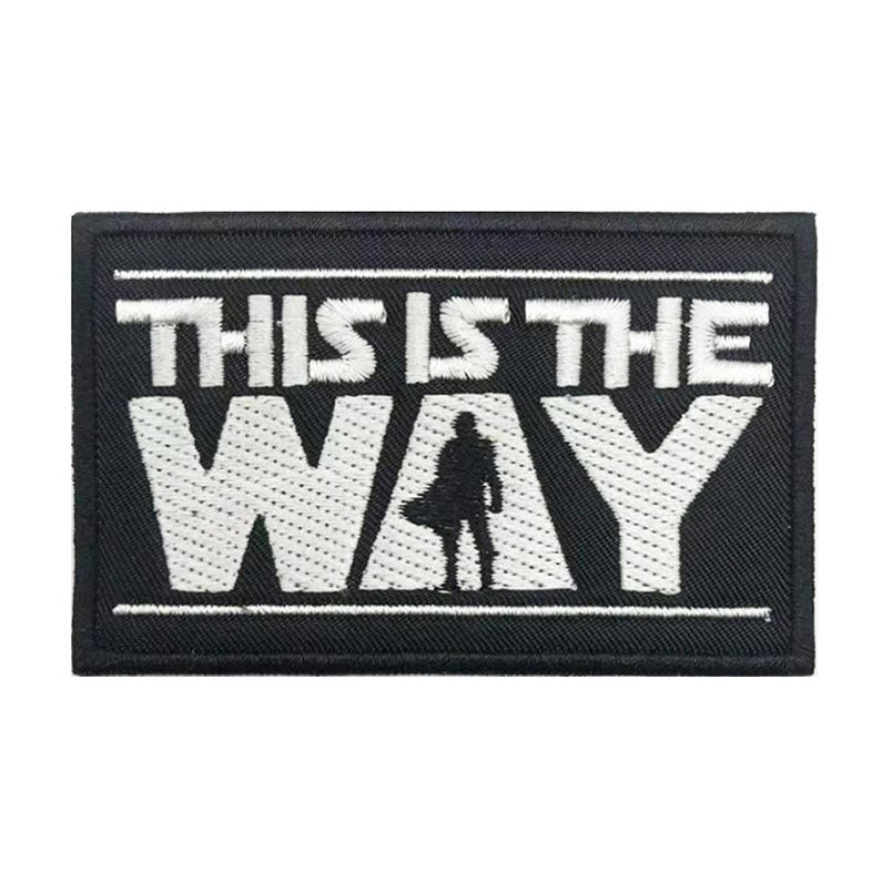 This Is The Way Velcro Patch Star Wars The Mandalorian Airsoft Patch