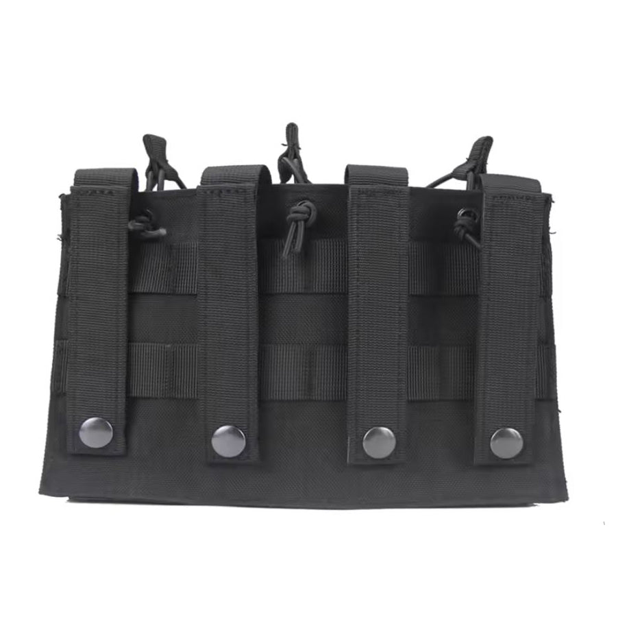 Triple Mag Pouch MOLLE – Tactical magazine pouch for M4/M16/AK