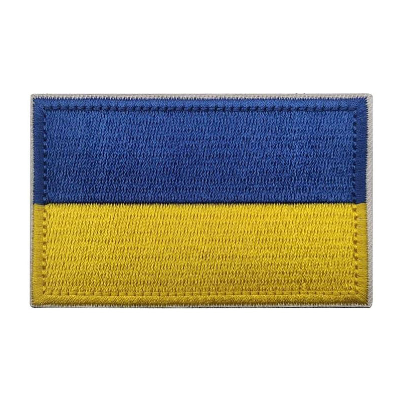 Ukraine Fabric Flag Velcro Patch Ukrainian Flag Airsoft Velcro Patch