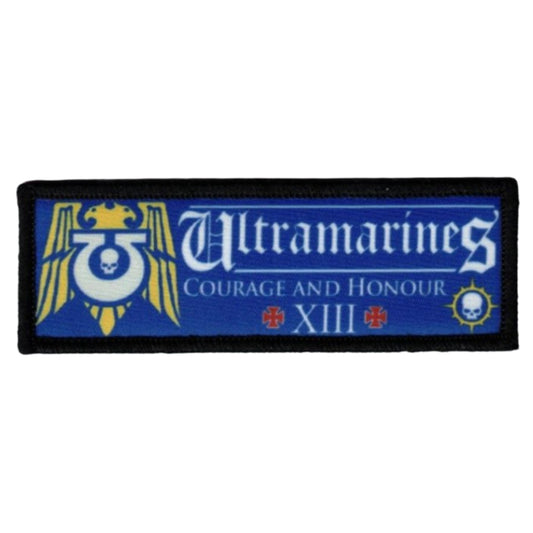 Ultramarines Noble Warriors Velcro Patch Space Marine Chapter Velcro Patch