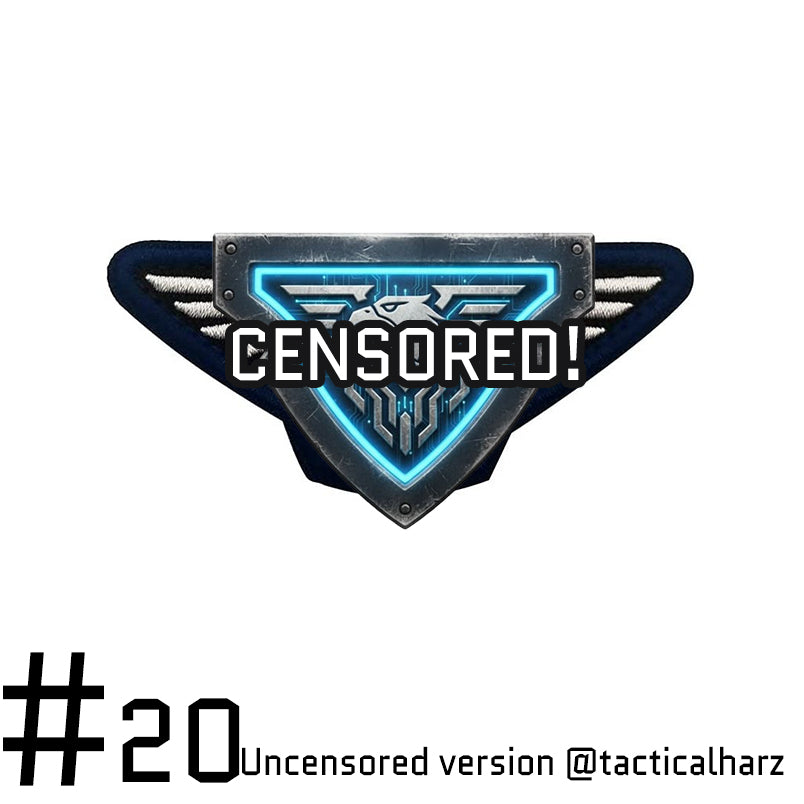 #20 Imperial Aegis – Twin Eagle Velcro Patch TAC-HAMMER